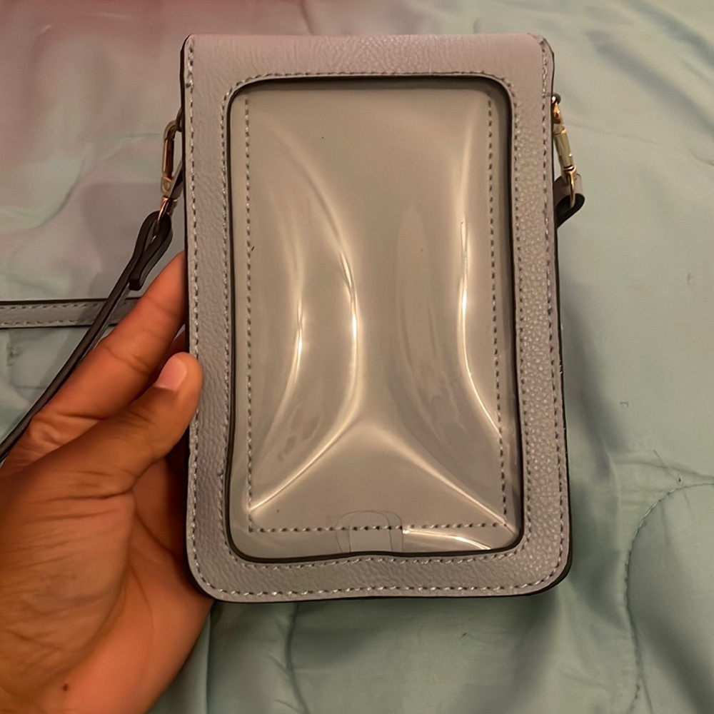 Blue purse